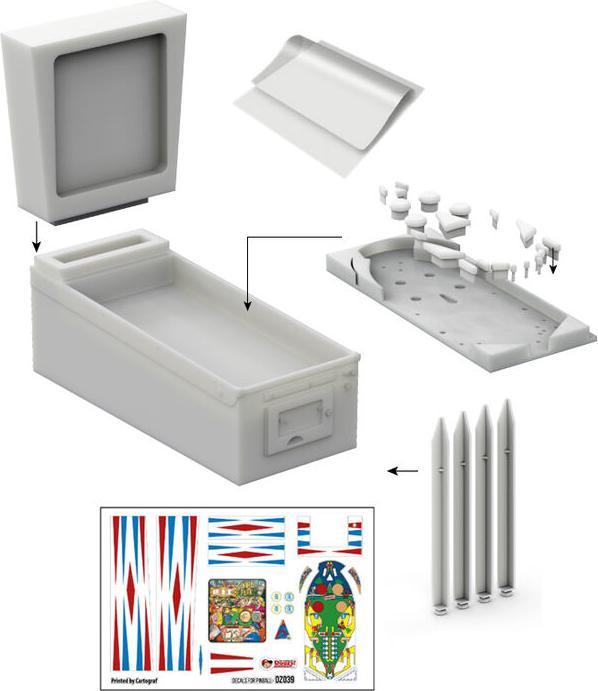 Produktbild AK Interactive USA 1940-1950's PINBALL MACHINE