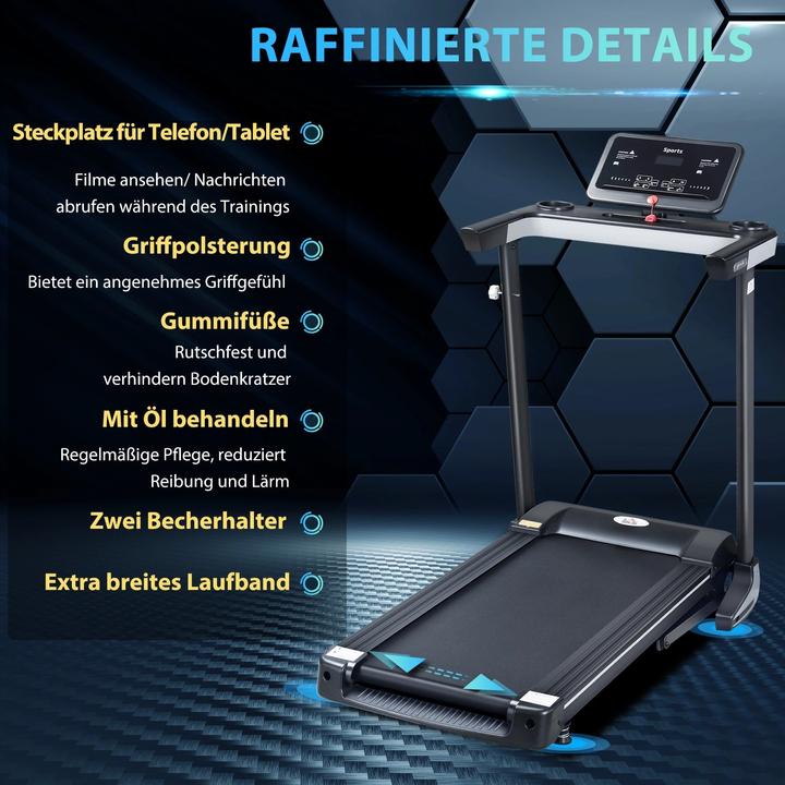 Actual product image Homcom Folding treadmill