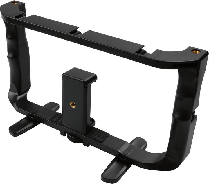 Produktbild Gadget Monster Vlogging Kit, LED-Stativ und Mikrofon (Ringlicht)