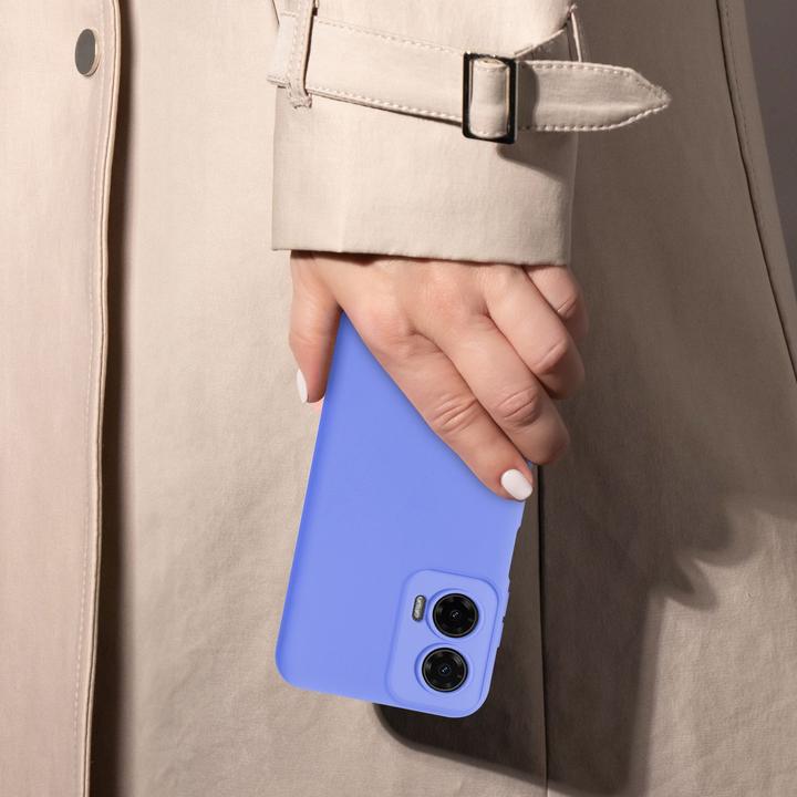 Image du produit Cadorabo Coque pour Motorola Moto G35 TPU Liquid Silicone Case (Motorola Moto G35)