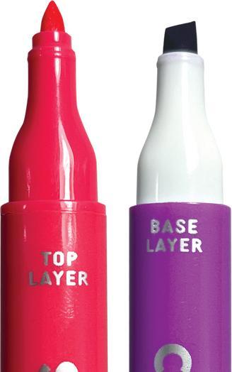 Produktbild Ooly Color Layers doppelseitige Layering-Marker (multicolour, 8 x)