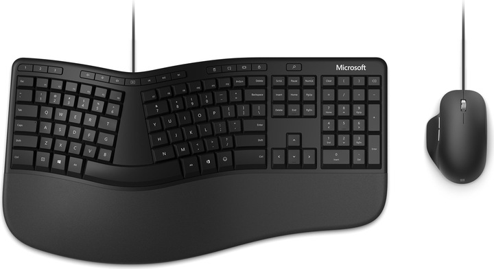 Microsoft Ergonomic Desktop (DE, Filaire)