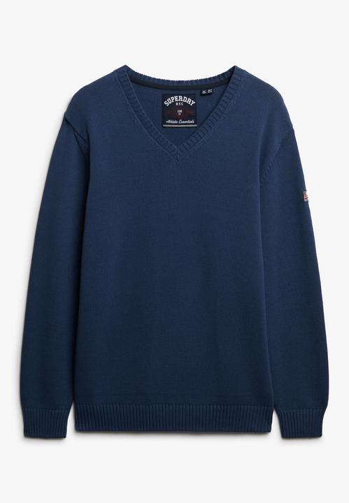 Produktbild Superdry Oversized Pullover mit V-Ausschnitt (XL)