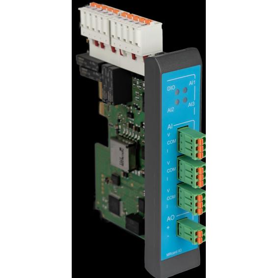 Insys icom MRcard IO, MRcard IO, Multi-I/O-Einsteckkarte, 3xan.Ein 1xan.Aus 4xdig.Ein 4xdig.AusRelais, Router