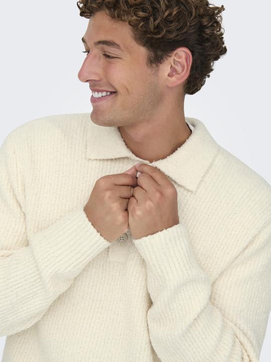 Immagine prodotto Only & Sons Onsdale Rlx Ls Polo Knit Noos (L)