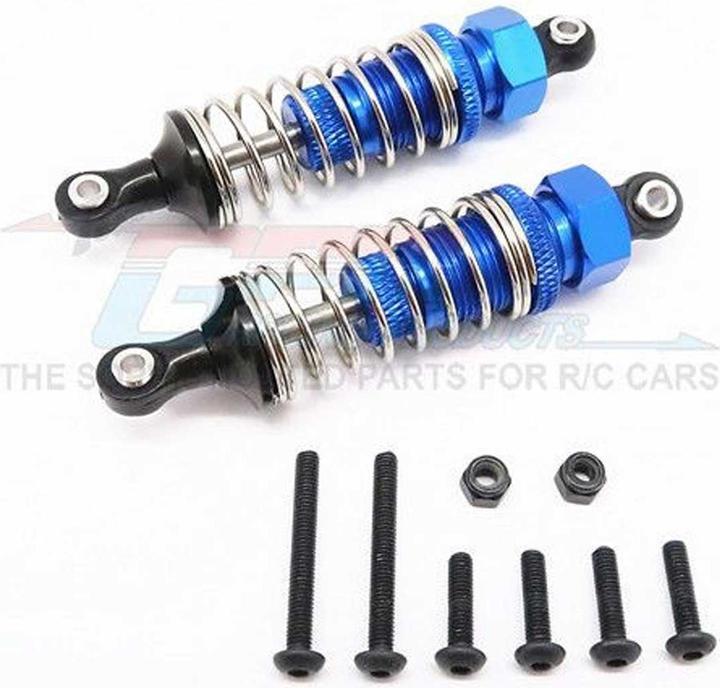 Produktbild GPM aluminium dämpfer 70mm vorn blau tamiya tt02b