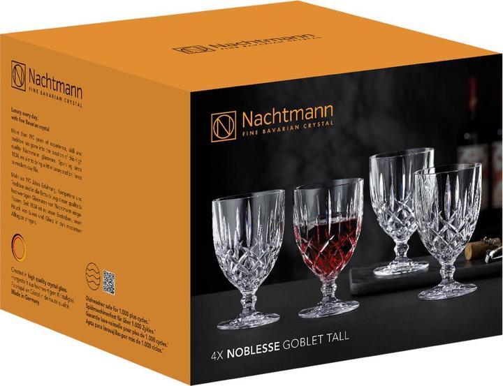 Actual product image Nachtmann Noblesse (35 cl, 4 Glasses, White wine glasses, Red wine glasses)