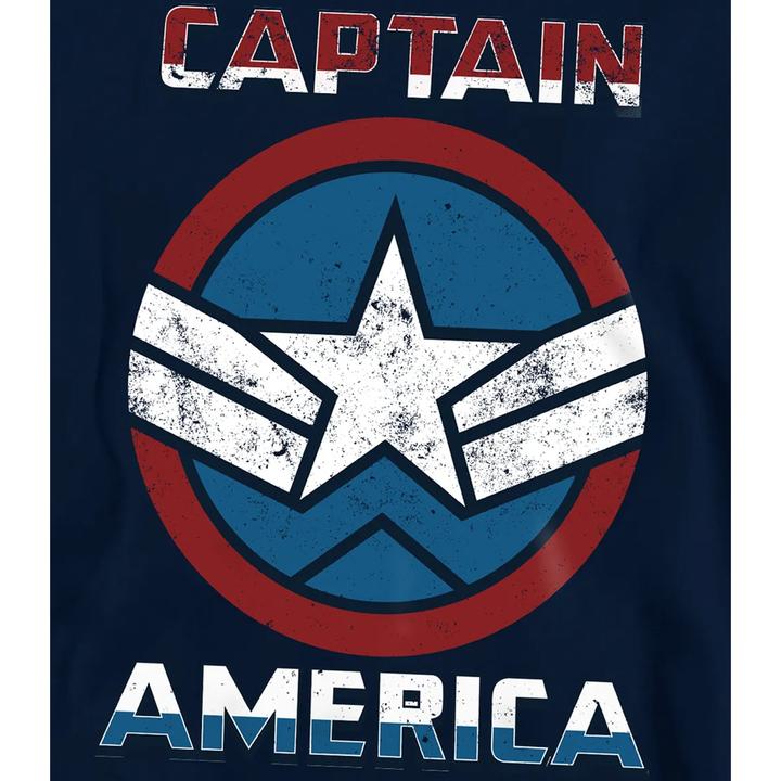 Produktbild Captain America Kapuzenpullover Zum Überziehen (128)
