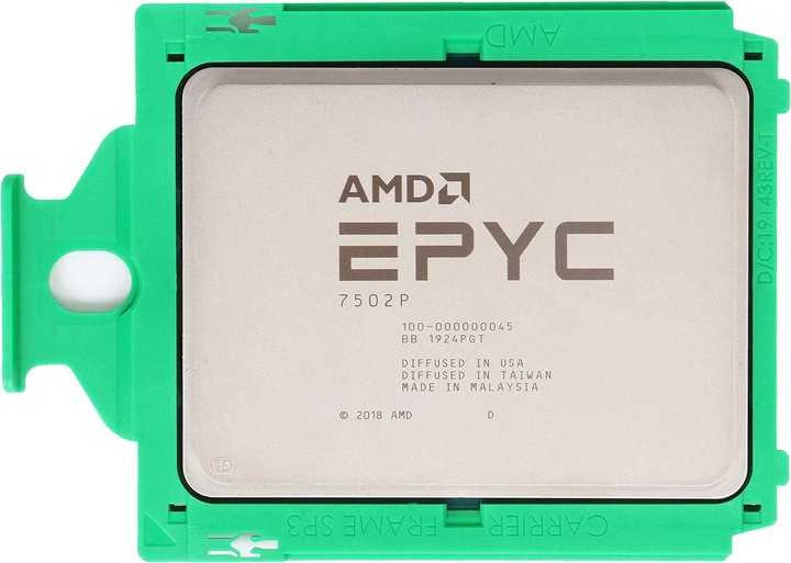 Produktbild AMD Epyc 7502P (SP3, 2.50 GHz, 32 -Core)