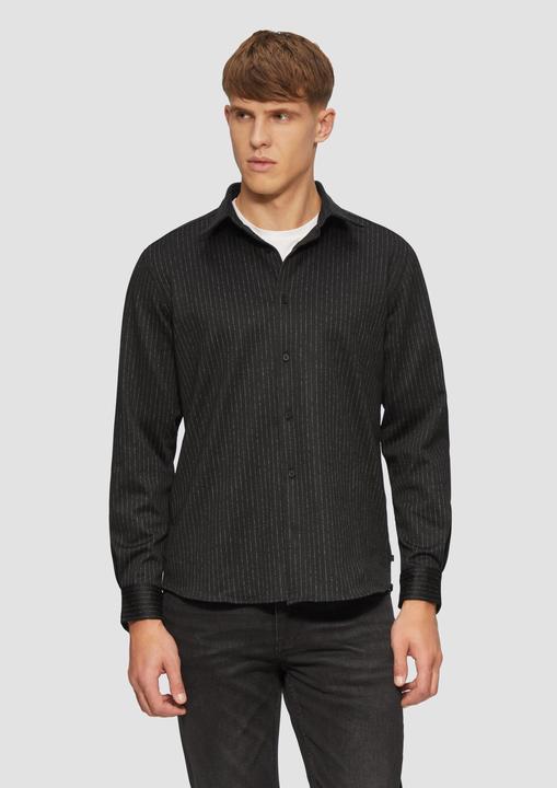 Image du produit S.Oliver Hemd Regular Fit: Nadelstreifenhemd mit elegantem Glanz (3XL)