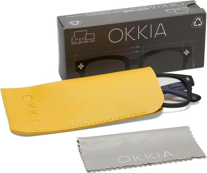 Produktbild Okkia Bildschirmbrille Giovanni Black, +0,0