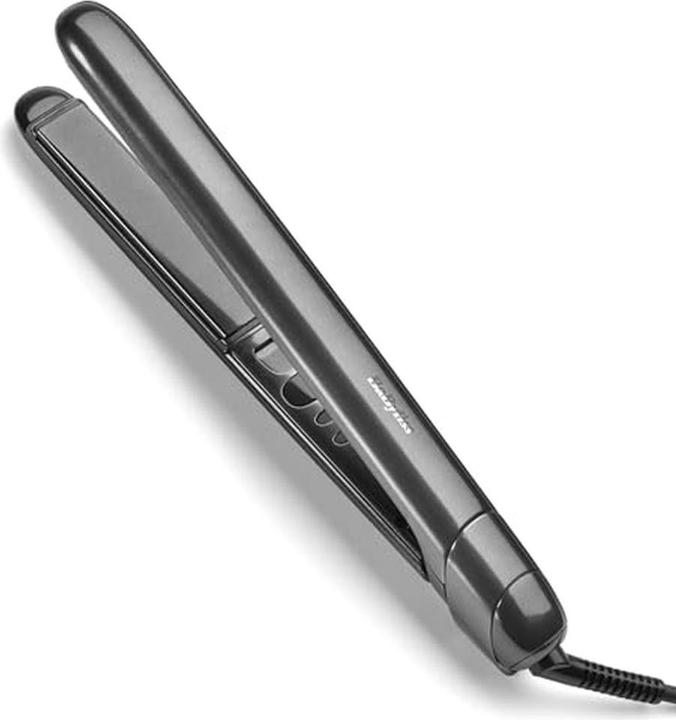 BaByliss Titanium-Ceramic Smooth-Glide Styling Iron with Ionic Technology and 5 Heat Settings (Straightening iron)
