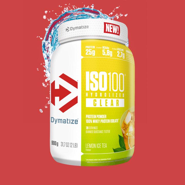 Actual product image Dymatize ISO100 Clear Whey (Lemon Ice Tea, 1 pcs., 900 g)