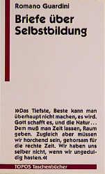 Produktbild Briefe über Selbstbildung (Deutsch, Guardini, Romano, 2001)