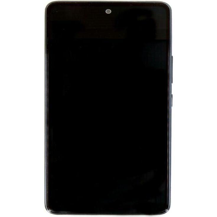 Samsung LCD-Display + Touch-Einheit + Frontabdeckung A536B Galaxy A53 5G Awesome Black (Service Pack
