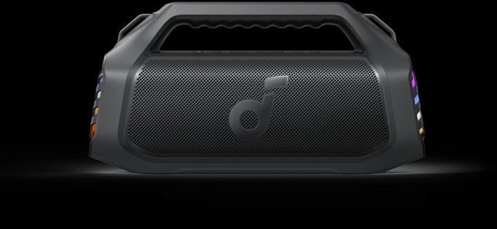 Produktbild soundcore Portable Speaker||Boom 2 Plus|Black|Portable/Wireless|A3134011 (20 h, Stromversorgung über USB, Akkubetrieb)