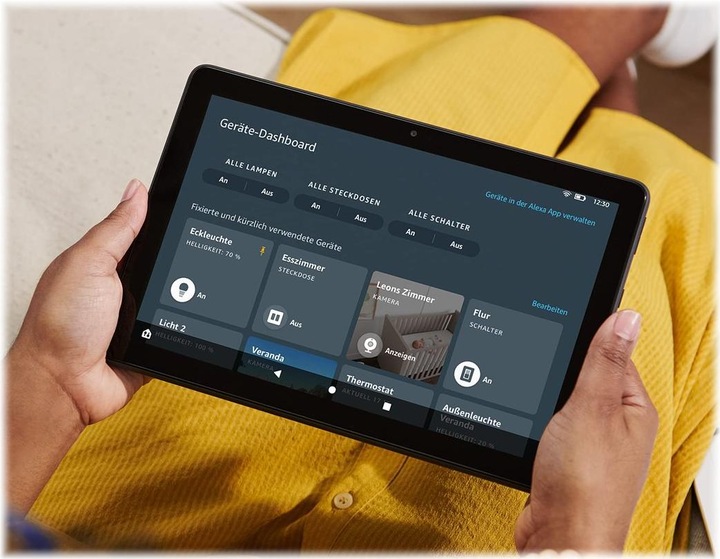 Productafbeelding Amazon Fire HD 10 Plus (10.10", 32 GB, Leigrijs)