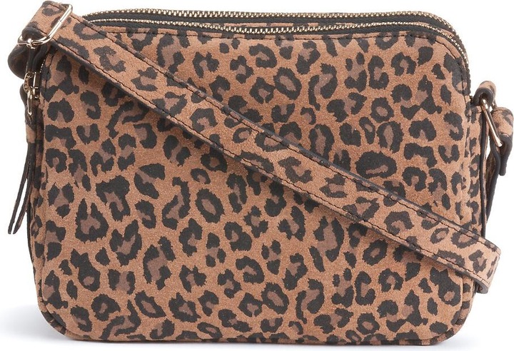 Produktbild La Redoute Collections Kleine Umhängetasche mit Leopardenmuster