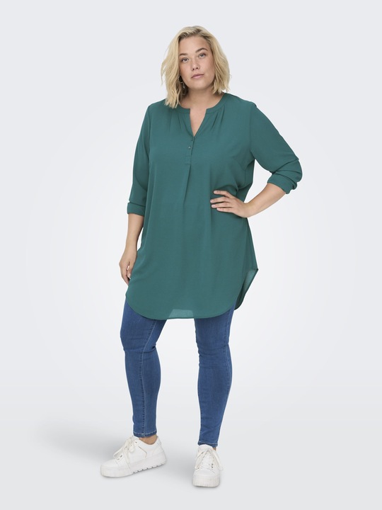 Produktbild Only Curvy langes Tunika Hemd (46)