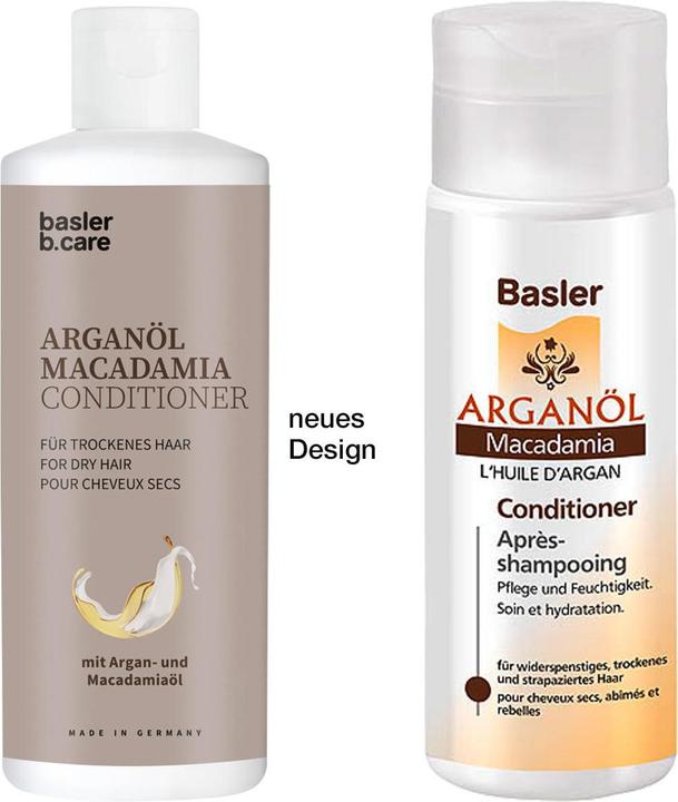 Image du produit Basler Après-shampooing à l'huile d'argan et de macadamia (200 ml)