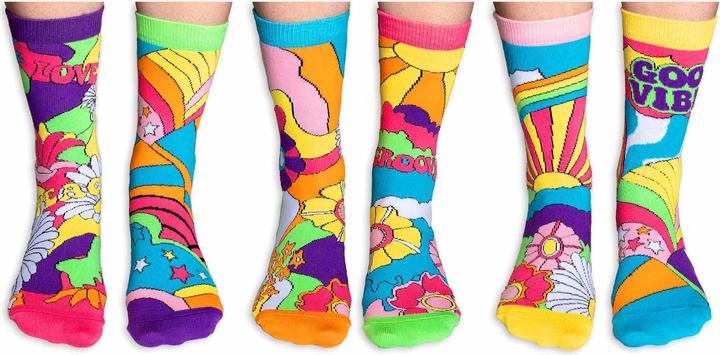 Actual product image United Oddsocks Hippy go Lucky (Single pack, 37 - 42)