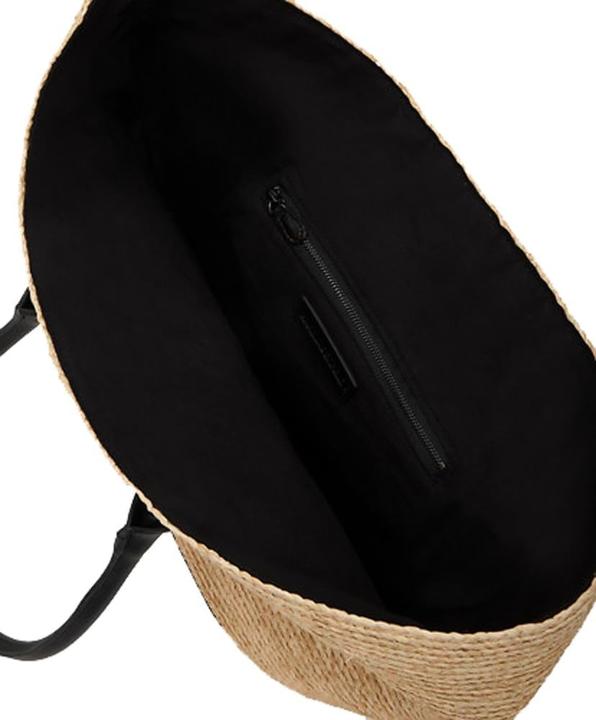 Immagine prodotto Karl Lagerfeld Borsa da spiaggia grande in raffia e cotone con logo