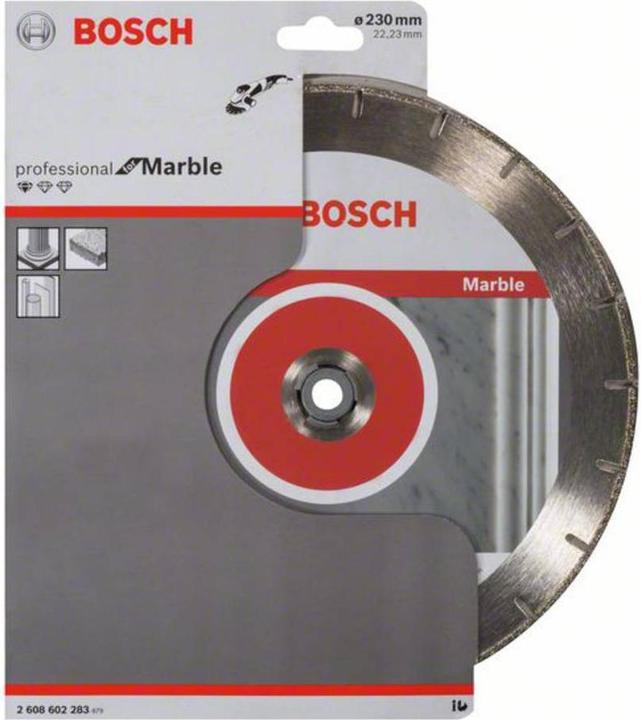 Produktbild Bosch Professional Zubehör Diamanttrennscheibe Standard for Marble, 230 x 22,23 x 2,8 x 3 mm