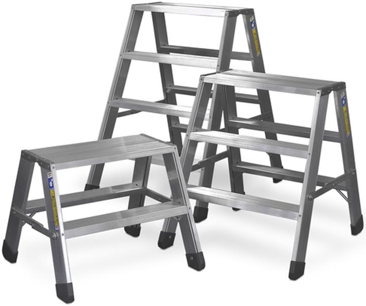 Actual product image Zarges Double sided platform 2 x 4 Treads (Platform ladder)