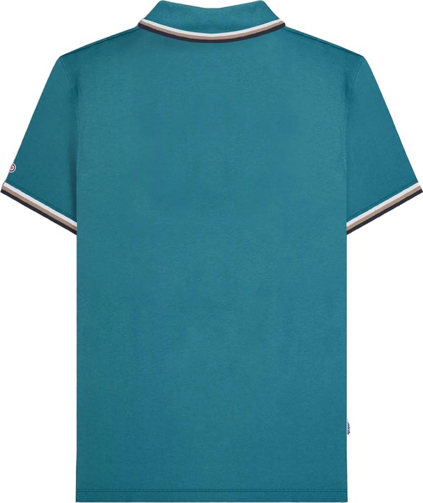 Actual product image Lambretta Mens SS25 Triple Tipped Polo Shirt (3XL)