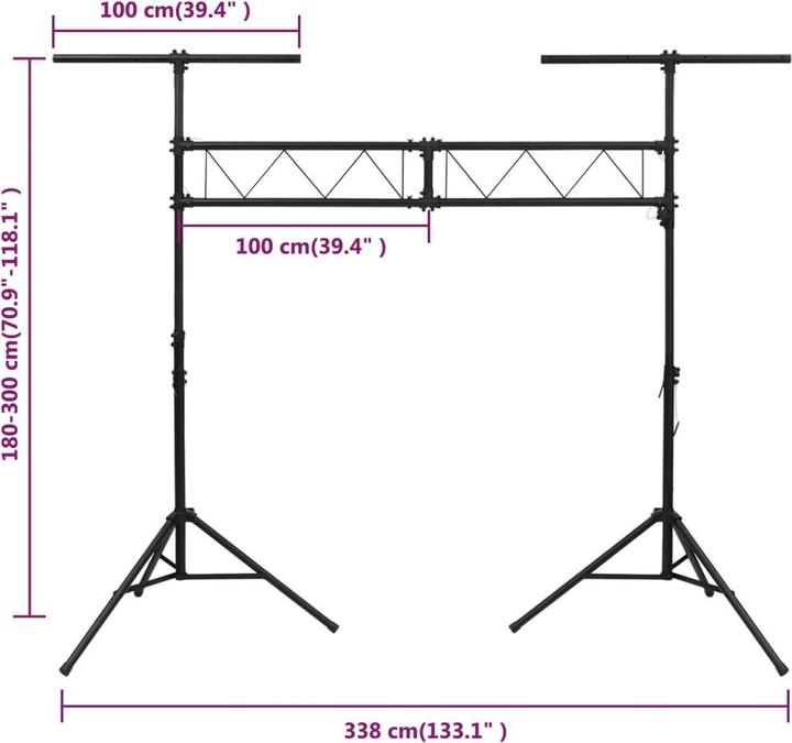 Actual product image VidaXL Virgina (300 cm, 120 kg)