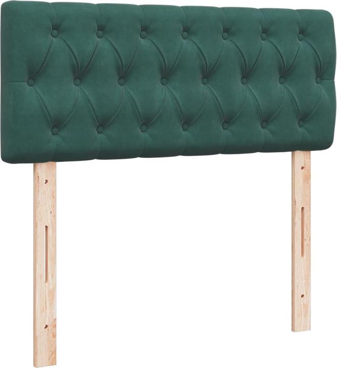 Produktbild VidaXL Bo x springbett mit Matratze 120 x 200 cm Samt (120 x 200 cm)