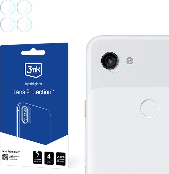 Produktbild 3MK Lens Protect Google Pixel 3a XL Ochrona na obiektyw aparatu 4szt (4 Stück, Google Pixel 3a XL)