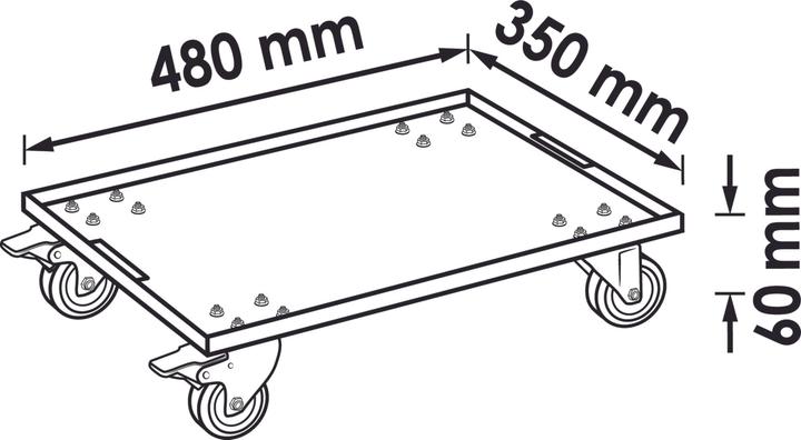 Actual product image Vigor Rolling Board For Multibox