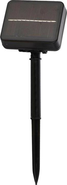 Sirius Solarpanel Lucas mit Erdspiess, Schwarz