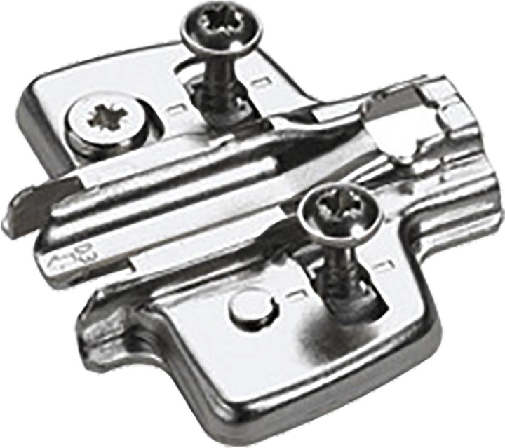 Hettich Kreuzmontageplatten Sensys/Intermat 8099, Eckmontage (1 Stk.)