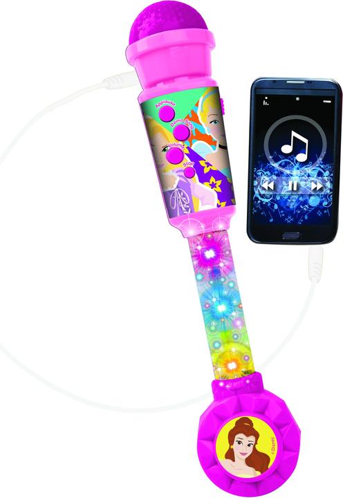 Actual product image Lexibook Disney Princess, Luminous microphone for children, Musical toy, Built-in L