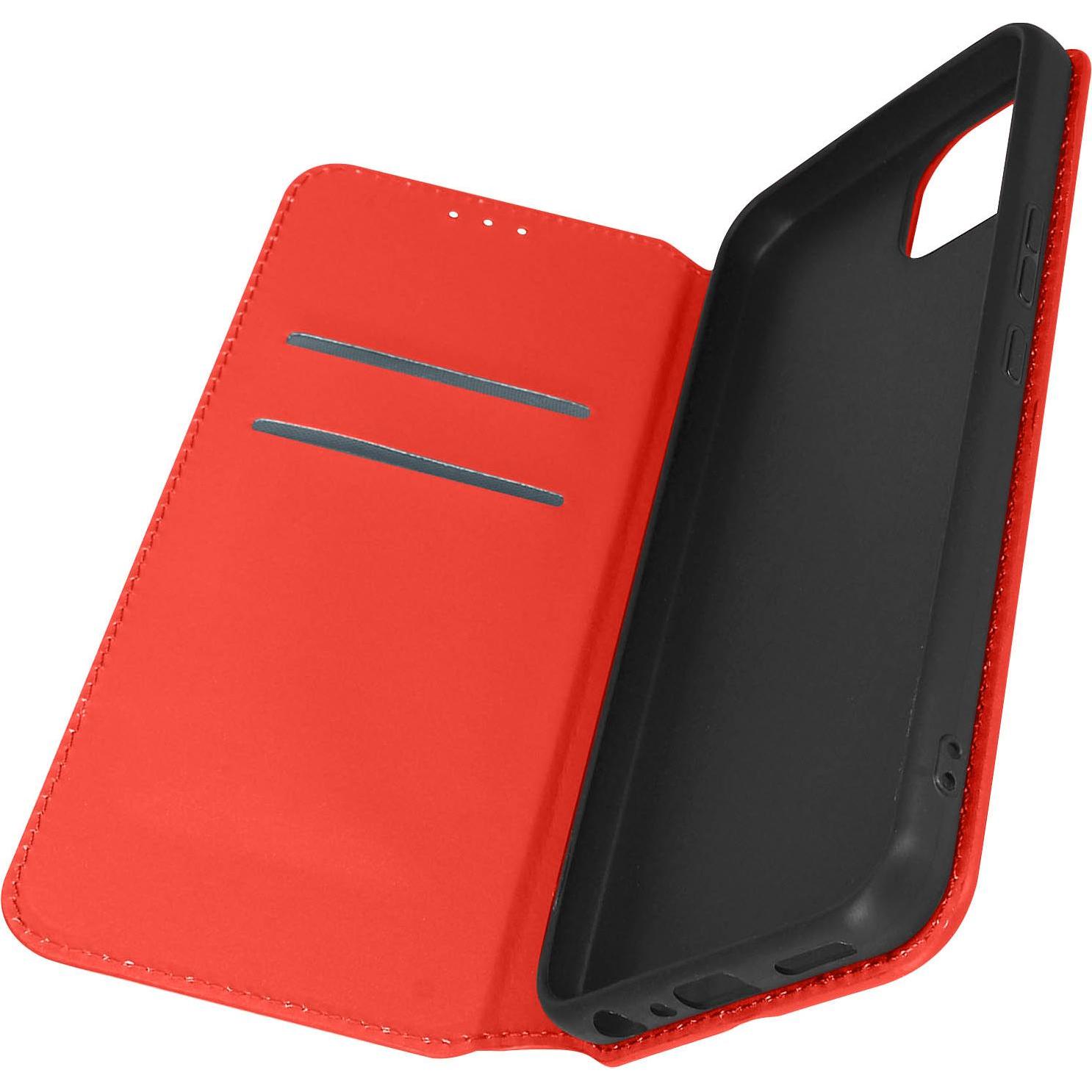 Avizar Classic Edition Series (Wiko T10), Smartphone Hülle, Rot