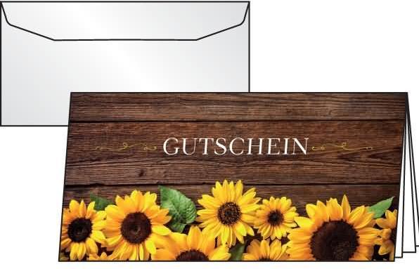 Produktbild Sigel 10 Gutscheine Sunfield DIN lang