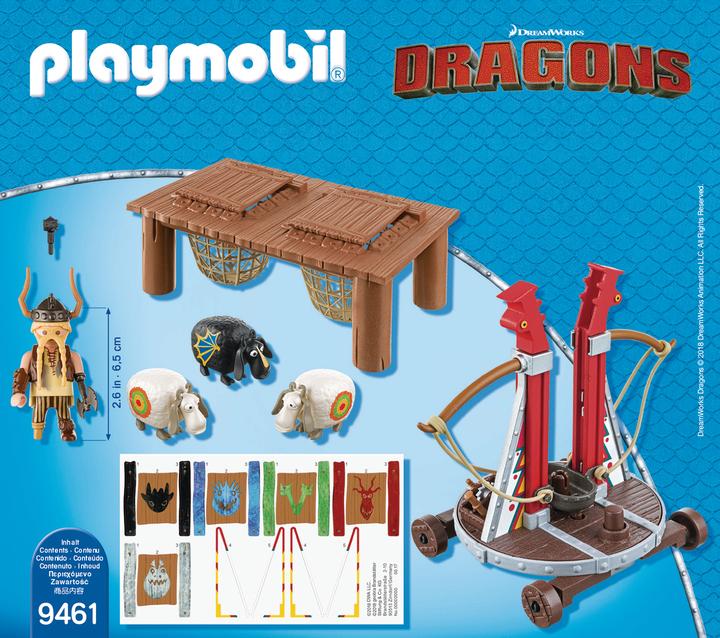 Produktbild Playmobil Grobian mit Schafschleuder (9461, Playmobil Dragons)