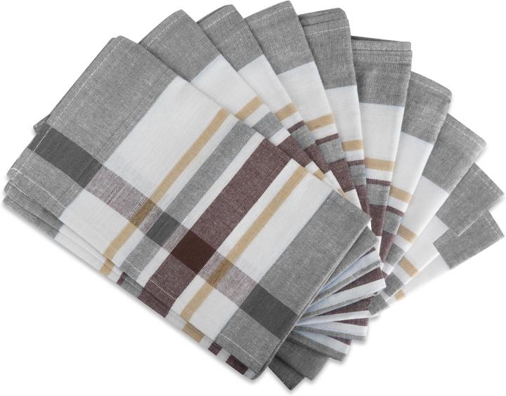 Actual product image Aspero 100 Cotton Tea Towels - 8723 (55 x 75 cm)