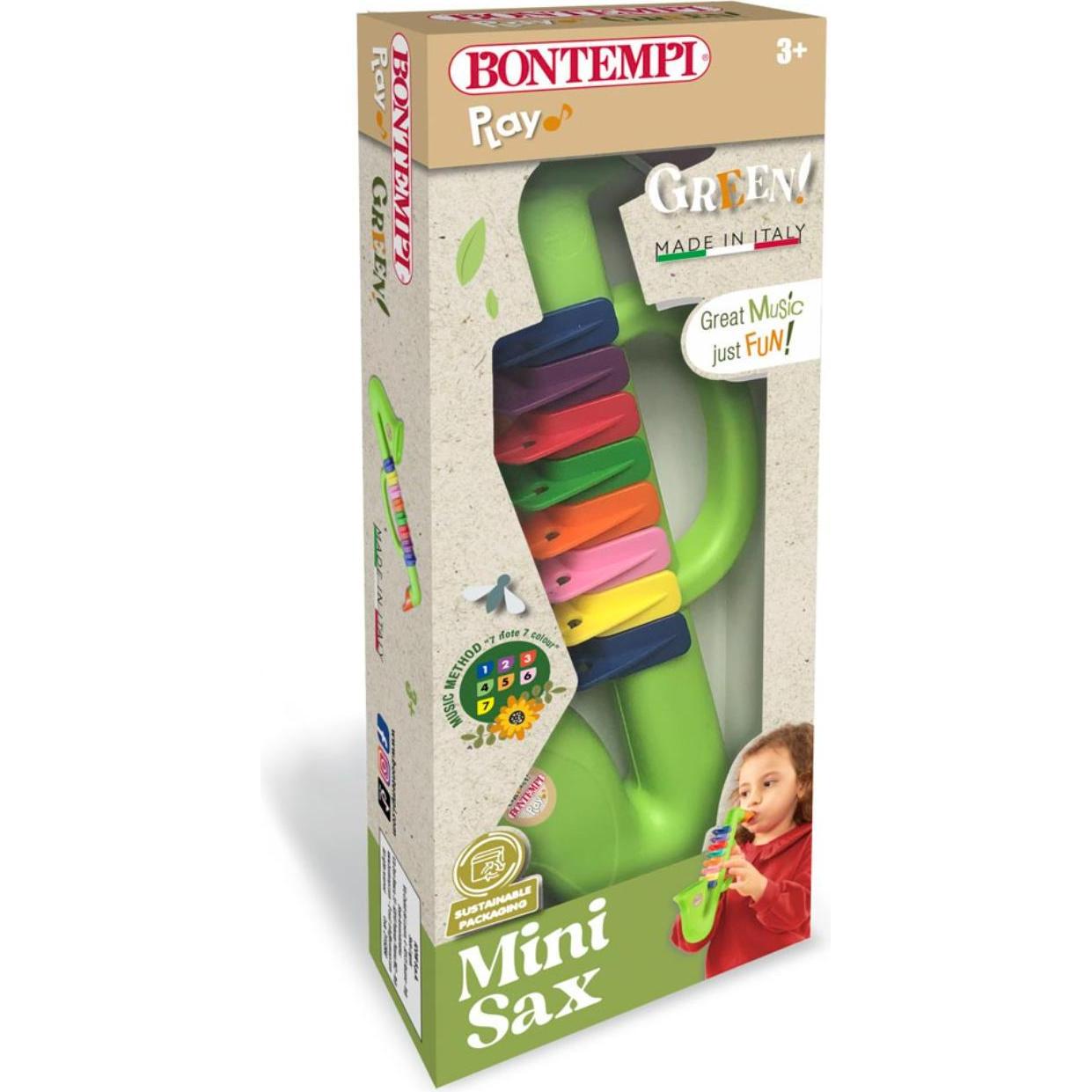 Thumbnail - Bontempi Saxophon mit 8 farbigen Tasten 28cm