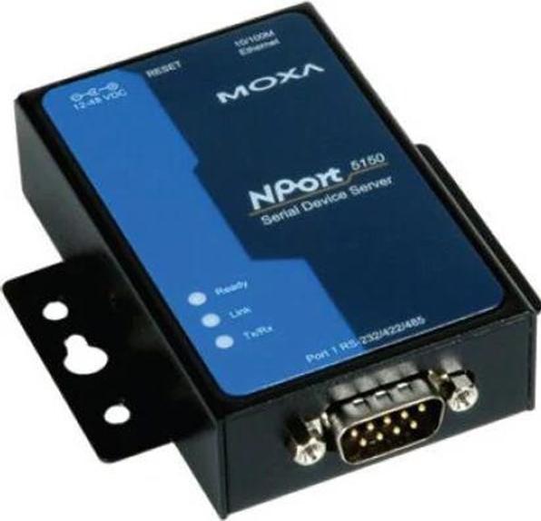 Moxa Serveur de ports série NPort, 1xRS-232/422/485, DB9 mâle