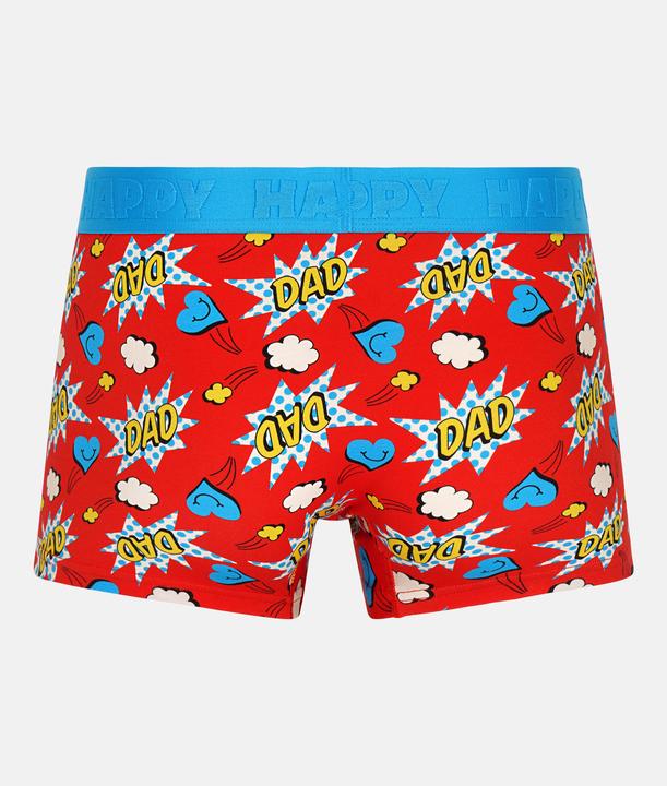 Happy Socks 1-Pack Super Dad Short Boxer