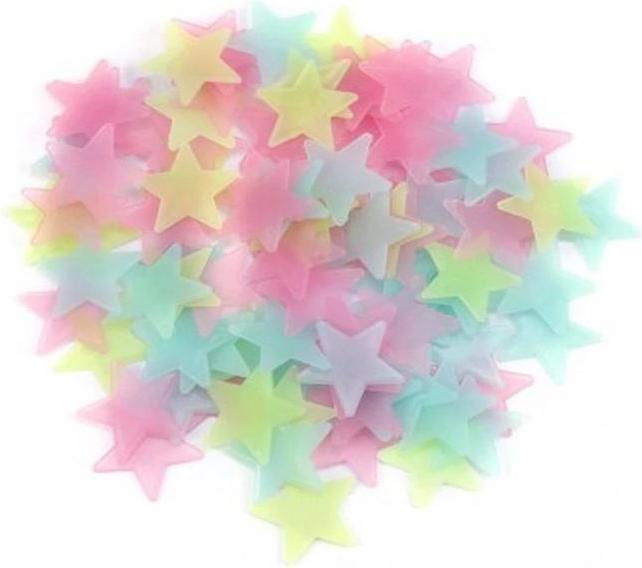 Actual product image MU Style Glow-in-the-dark stars