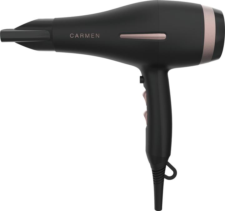 Carmen AC5210 - Krachtige haardroger - 2200 watt - AC-motor - ION-technologie - Diffuser en blaasmond