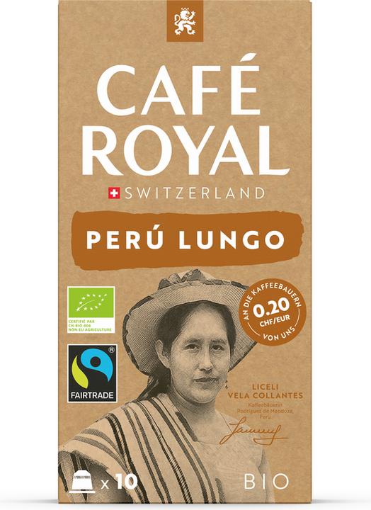 Actual product image Café Royal MH Royal Peru (10 x Port.)