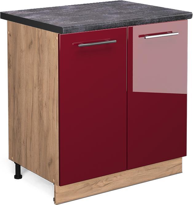 Bordeaux Hochglanz, Rot