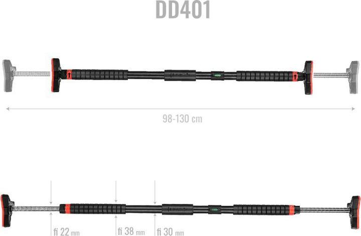 Produktbild HMS DD401 TÜR-GYM-BAR 98-133 CM