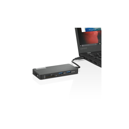 Produktbild Lenovo USB-C 7-in-1 Hub (USB-C, 7 Ports)