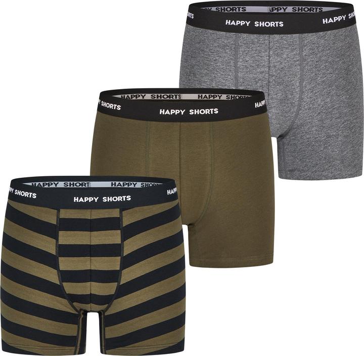 Produktbild Happy shorts Retro Boxer Jersey (XXL, 3er Pack)
